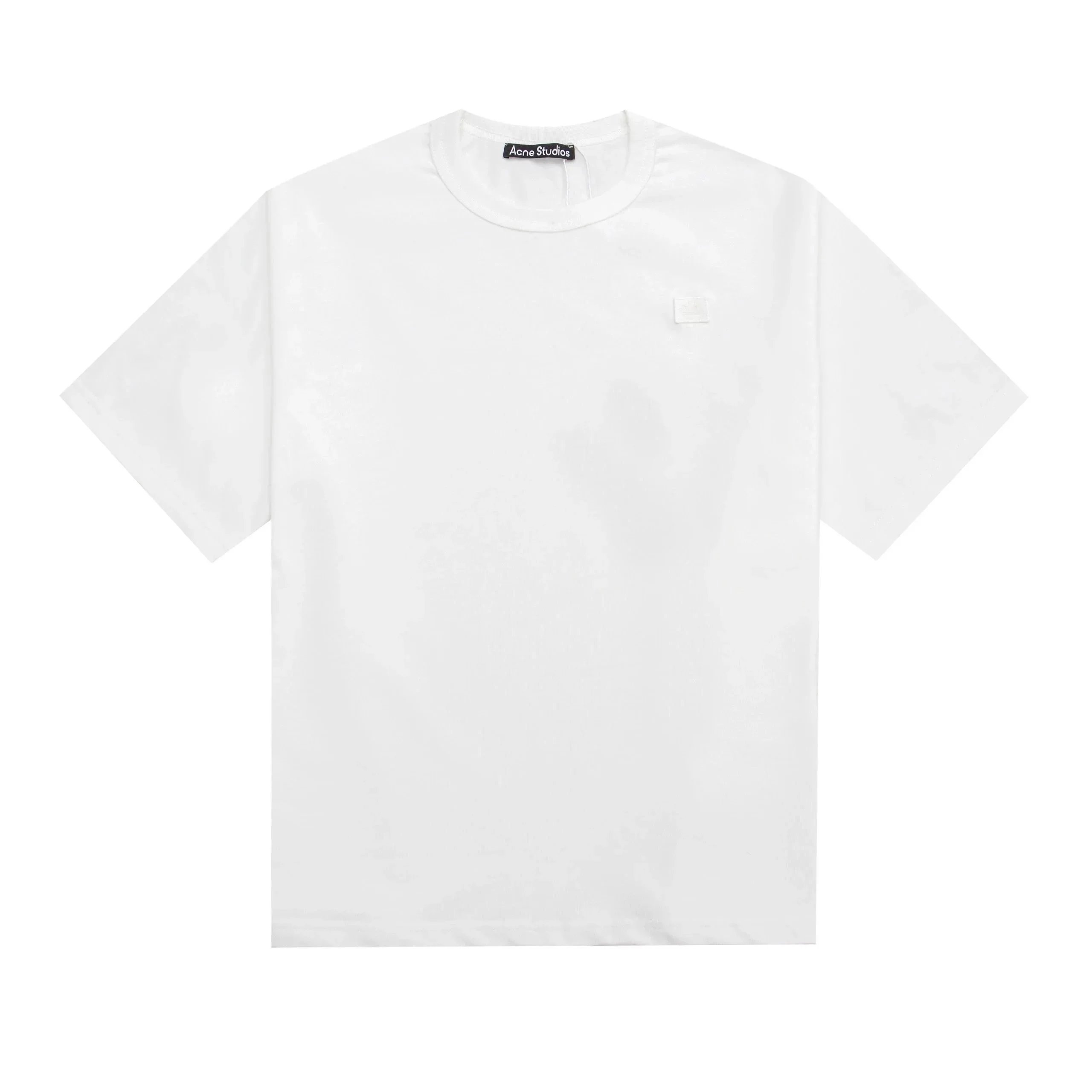 Acne Studios T-Shirts Face Patch Oversized T-Shirt — 15