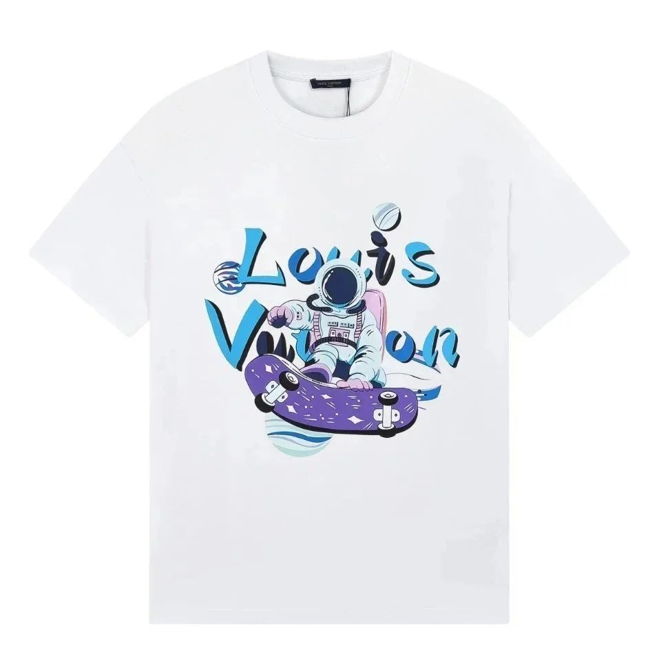 Louis Vuitton T-Shirts Short-Sleeve Graphic T-Shirt — 2