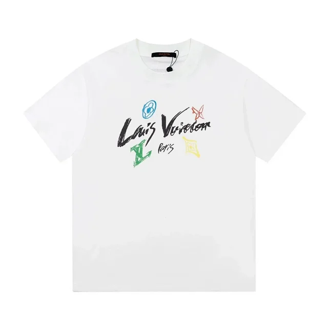 Louis Vuitton T-Shirts Short-Sleeve Graphic T-Shirt product detail image 12