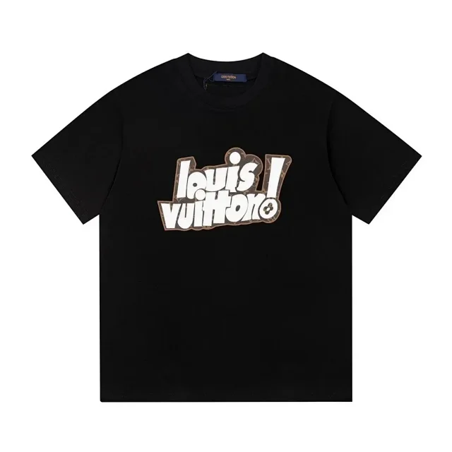 Louis Vuitton T-Shirts Short-Sleeve Logo Graphic product detail image 2