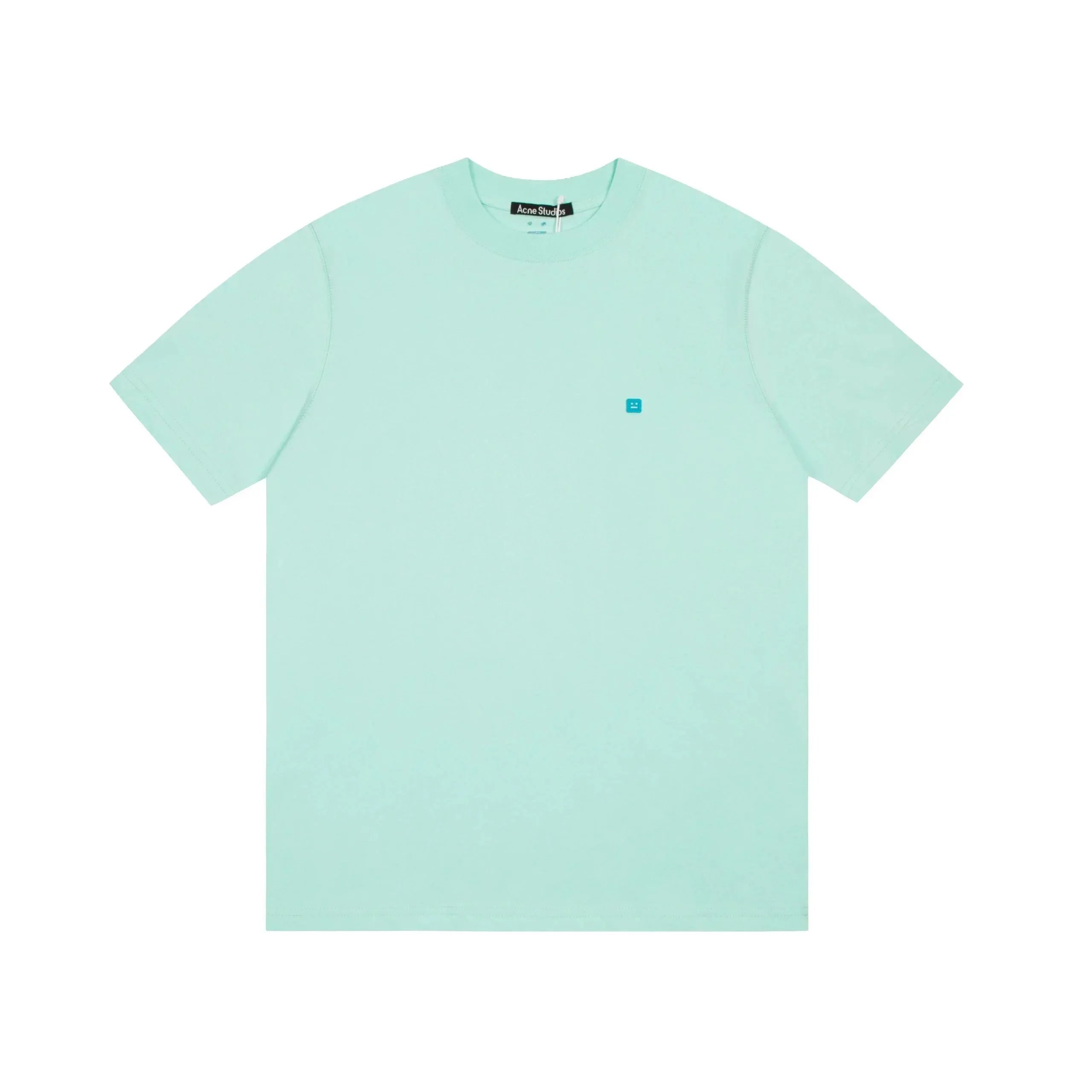 Acne Studios T-Shirts Face Patch Oversized T-Shirt — 14