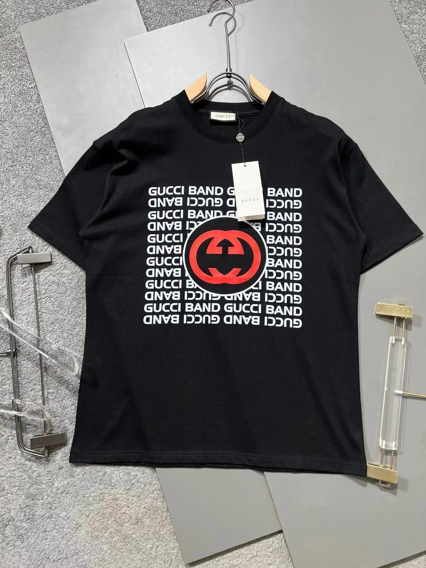 Gucci T-Shirts Logo Graphic image 2