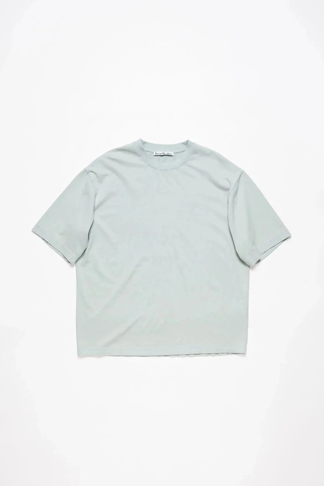 Acne Studios T-Shirts Face Patch Oversized T-Shirt — 20