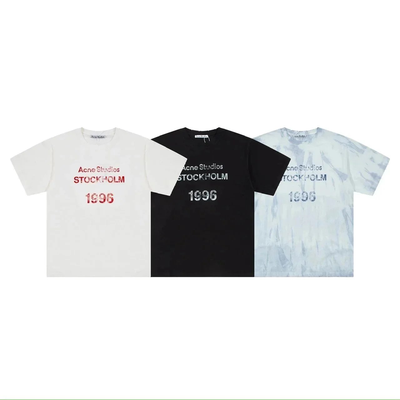 Acne Studios T-Shirts Assorted graphic and striped crew-neck styles image 8