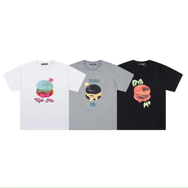 Acne Studios T-Shirts Assorted graphic and striped crew-neck styles product detail image 9