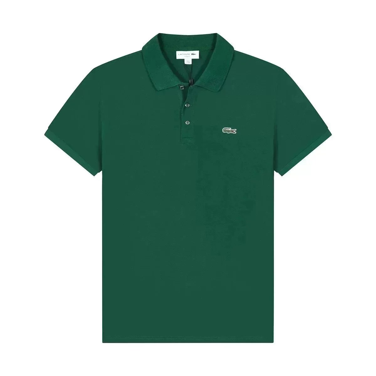 Lacoste Shirts Short-sleeve polo shirt with crocodile chest patch image 4