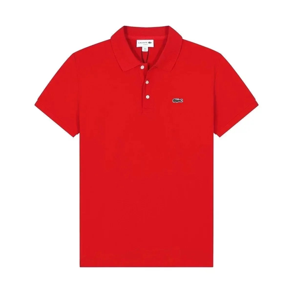 Lacoste Shirts Short-sleeve polo shirt with crocodile chest patch image 8