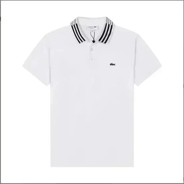 Lacoste Shirts Short-sleeve polo shirt with crocodile chest patch — 22