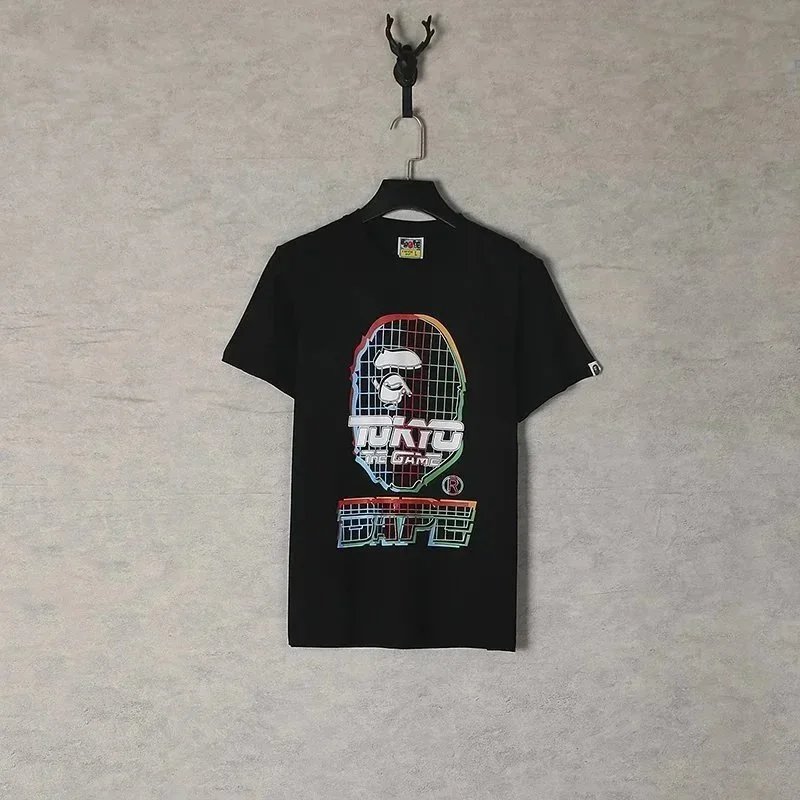 A Bathing Ape T-Shirts Short-Sleeve Graphic T-Shirt — 10