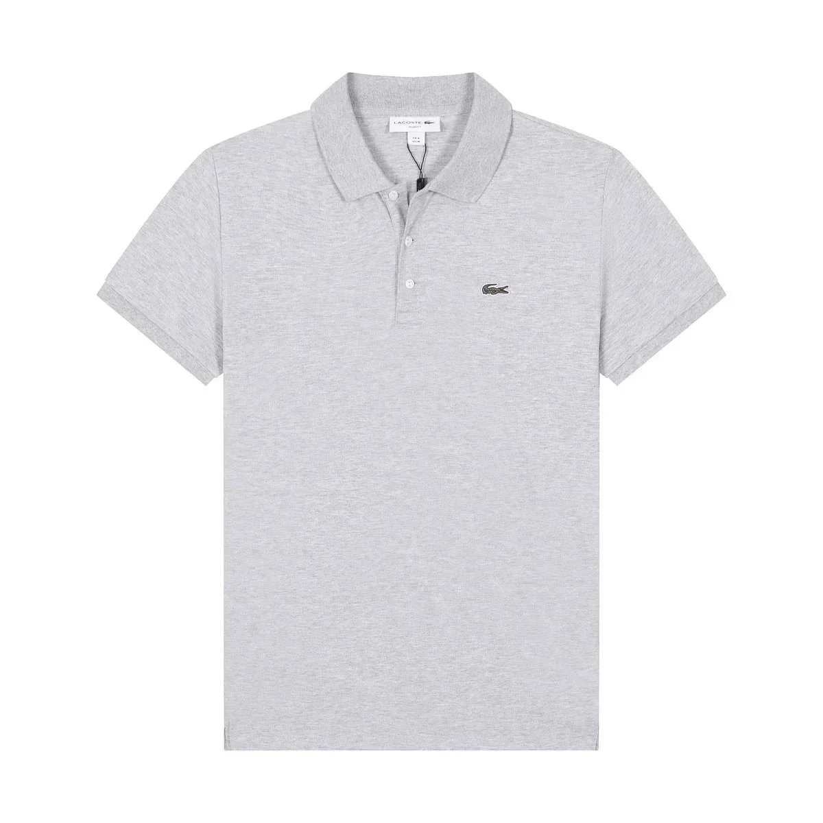 Lacoste Shirts Short-sleeve polo shirt with crocodile chest patch image 6