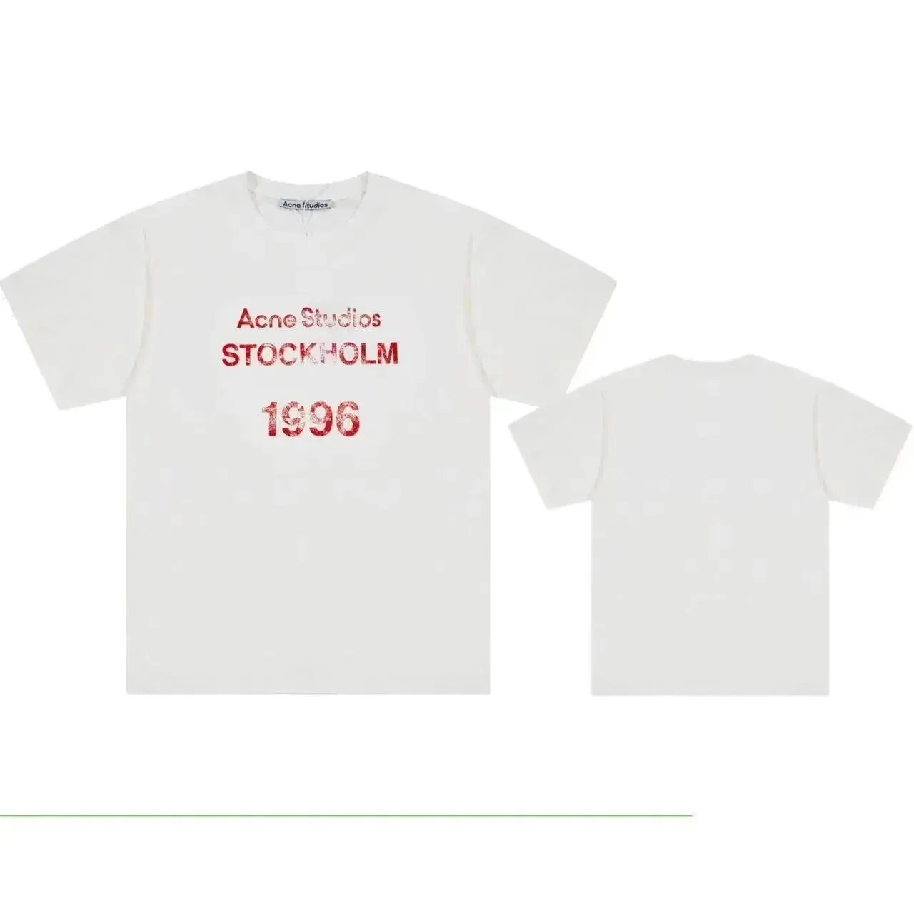 Acne Studios T-Shirts Assorted graphic and striped crew-neck styles — 21