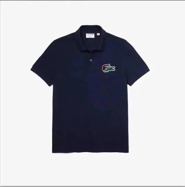 Lacoste Shirts Short-sleeve polo shirt with crocodile chest patch — 23