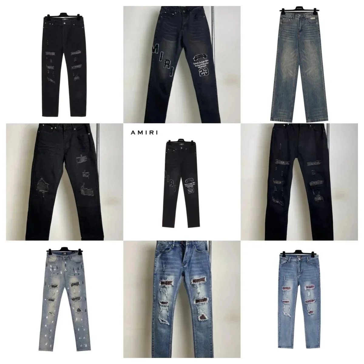Amiri Distressed Denim Jeans [9 styles]