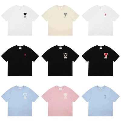 Ami Paris Heart Logo T-Shirt [24 styles]