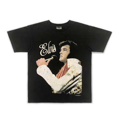 Elvis Presley 'Gold Lamé' Graphic T-Shirt