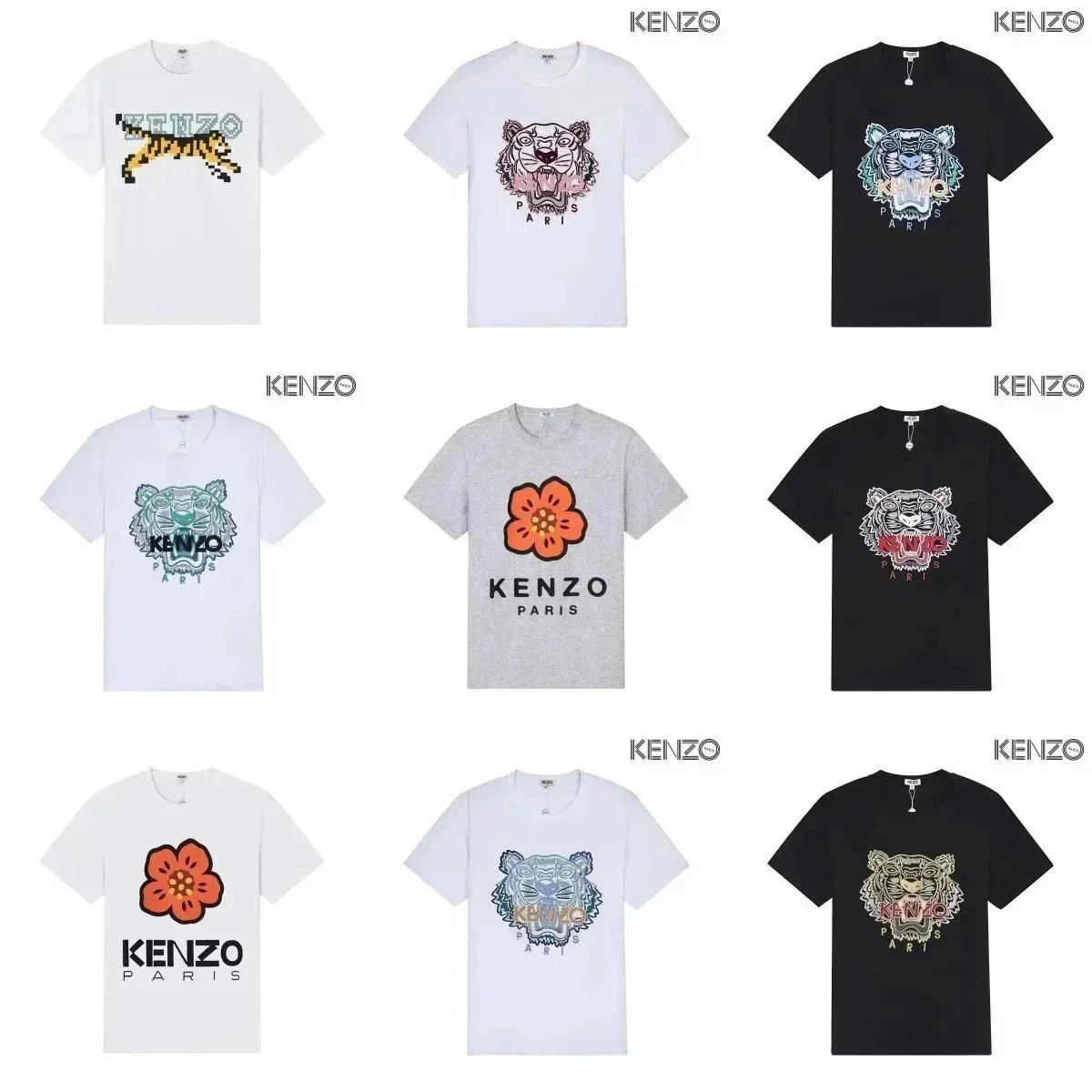 KENZO Tiger & Flower Graphic T-Shirts [40 styles] listing image