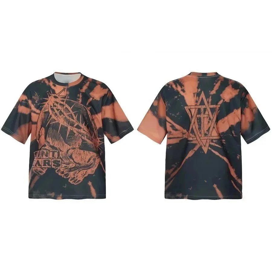 Saint Tears T-Shirts Graphic Print Short-Sleeve T-Shirt — Picture color 1130