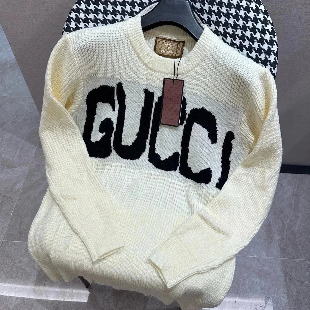 Gucci Knitwear Bee-patch striped cardigan — 31