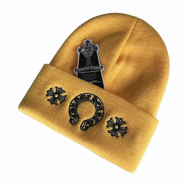 Chrome Hearts Hats Embroidered cross-motif beanie product detail image 27
