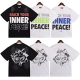 Hell Star 'Reach Your Inner Peace' Graphic T-Shirt [3 styles]