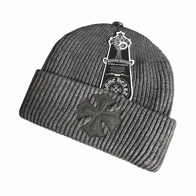 Chrome Hearts Hats Embroidered cross-motif beanie product detail image 26