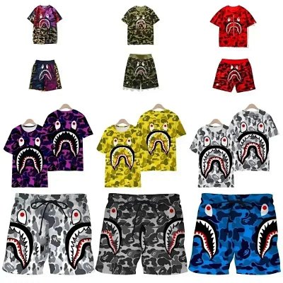 BAPE Shark Camo T-Shirt/Shorts [40 styles]