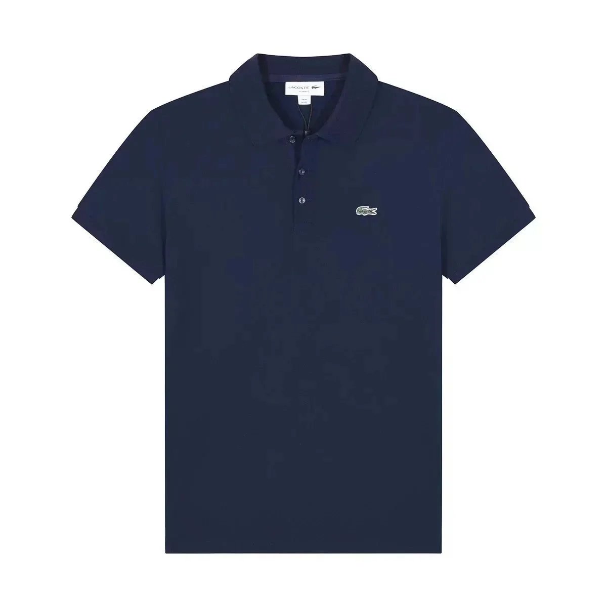 Lacoste Shirts Short-sleeve polo shirt with crocodile chest patch image 5