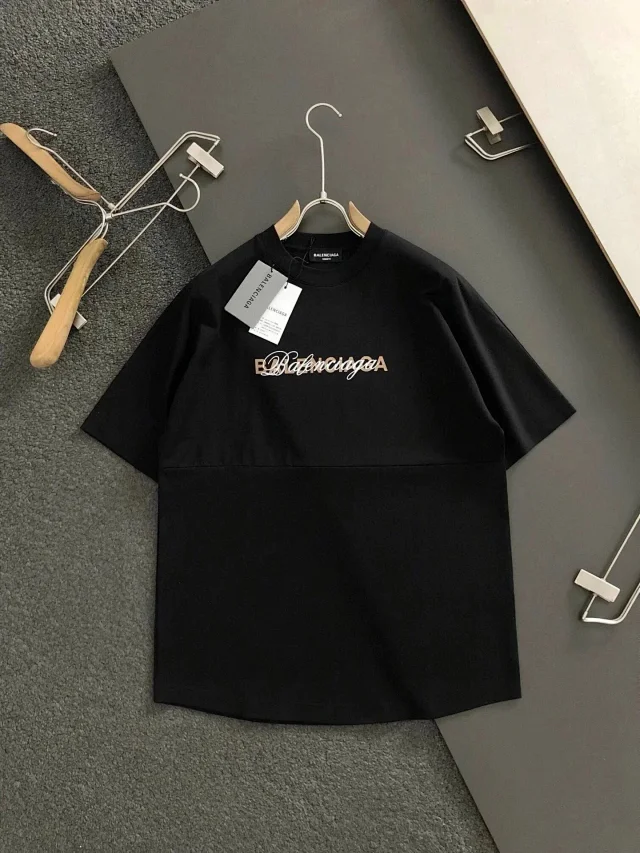 Balenciaga T-Shirts Short-Sleeve Logo Print product detail image 10