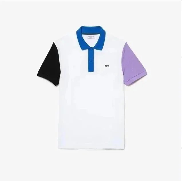 Lacoste Shirts Short-sleeve polo shirt with crocodile chest patch — 32