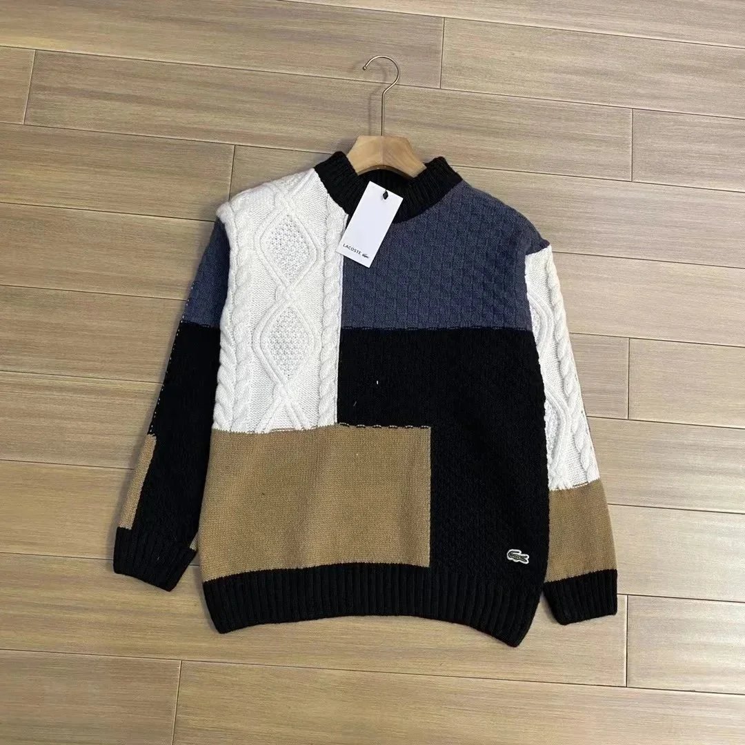 Lacoste Knitwear Crewneck crocodile-logo sweater image 6