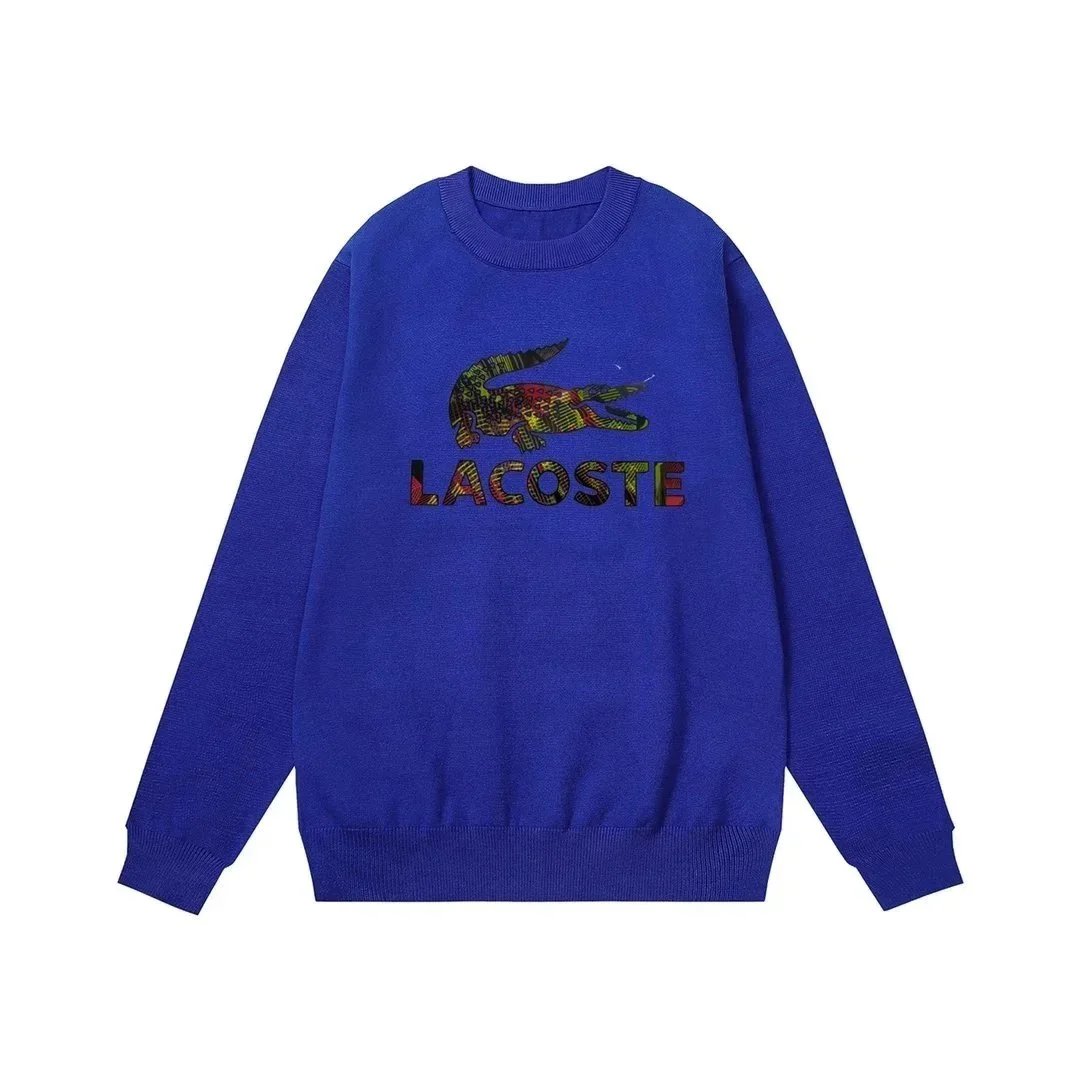 Lacoste Knitwear Crewneck crocodile-logo sweater — 26