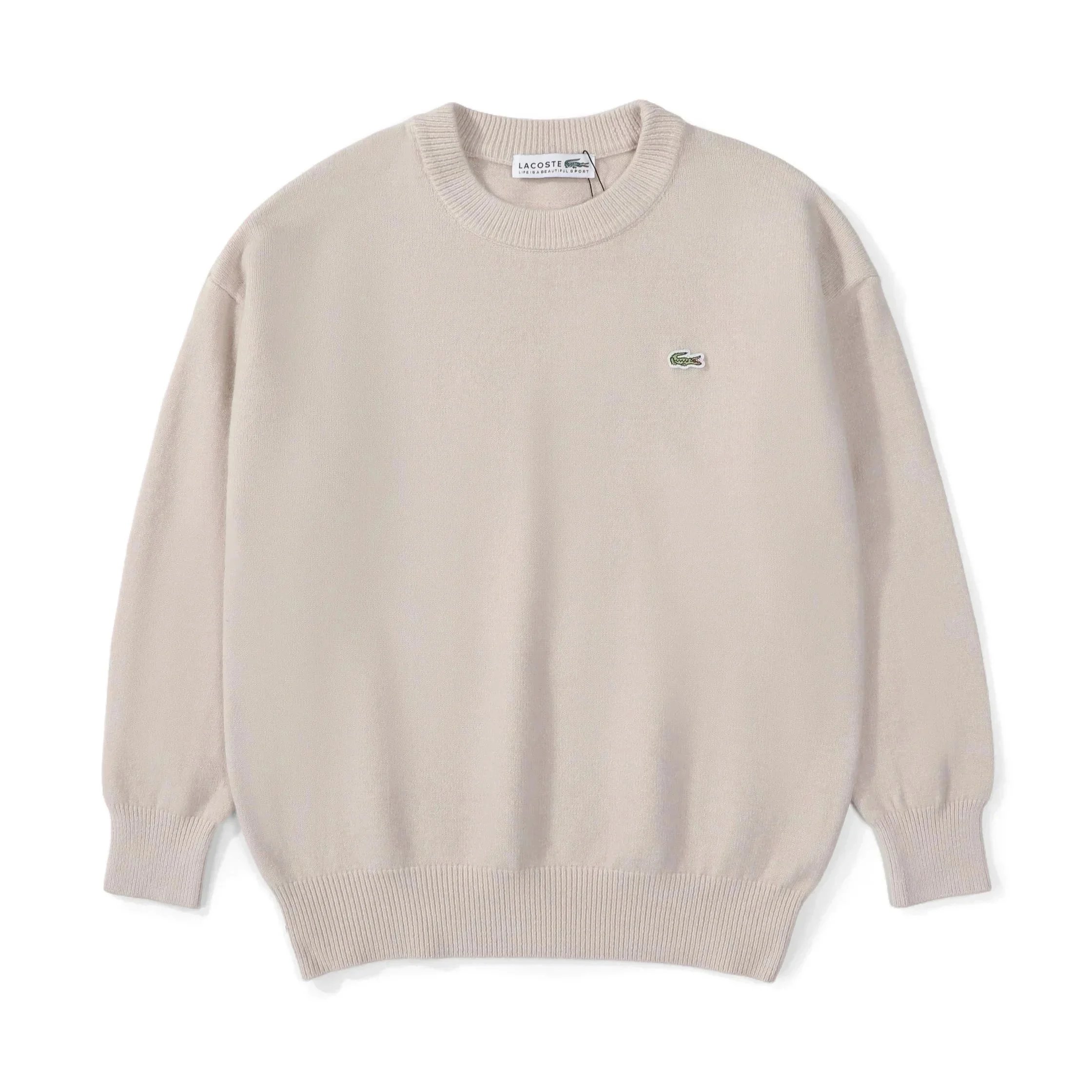 Lacoste Knitwear Crewneck crocodile-logo sweater image 10