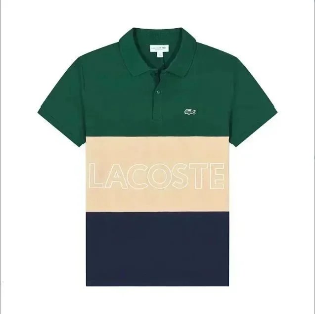 Lacoste Shirts Short-sleeve polo shirt with crocodile chest patch — 13