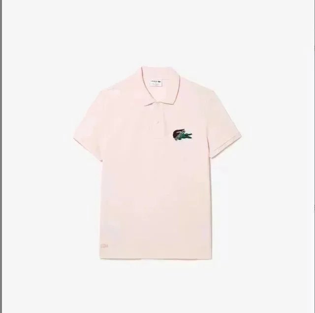 Lacoste Shirts Short-sleeve polo shirt with crocodile chest patch — 24