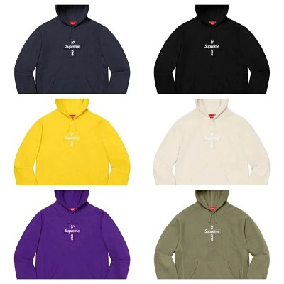 Supreme Box Logo Fleece Hooded Sweatshirt [8 styles]