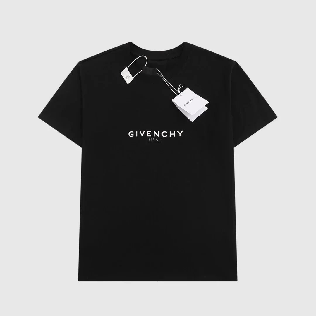 Givenchy T-Shirts Short-Sleeve Crewneck Logo T-Shirt image 5