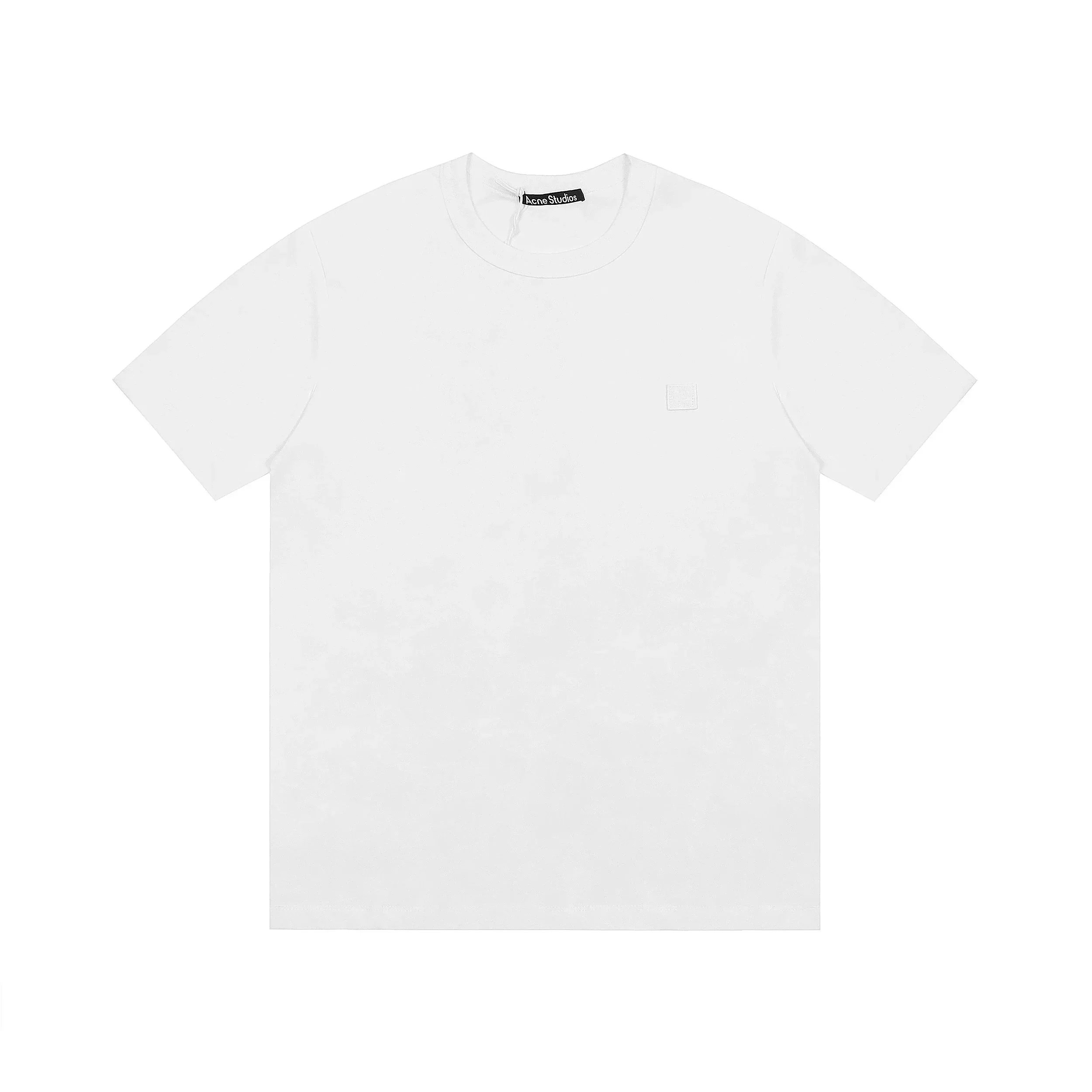 Acne Studios T-Shirts Face Patch Oversized T-Shirt — 11