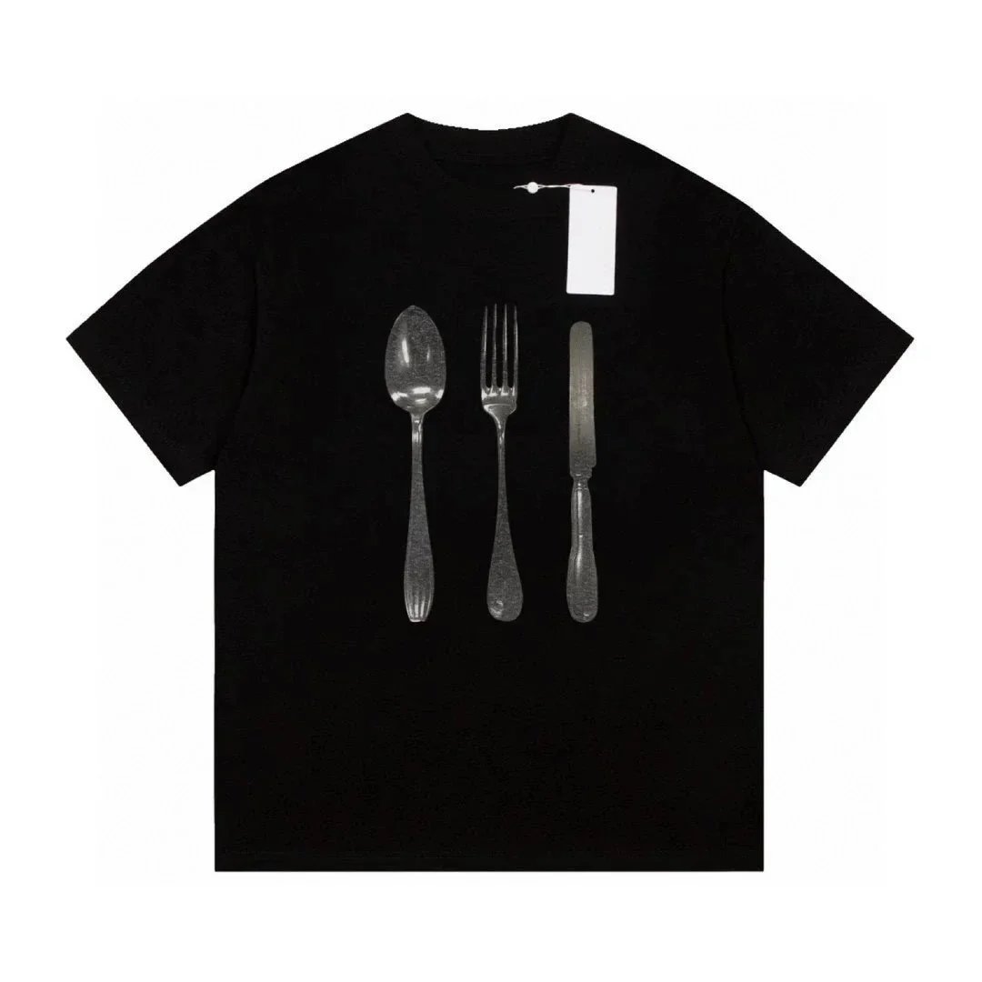 MM6 Maison Margiela T-Shirts Numbered logo print short-sleeve T-shirt image 7