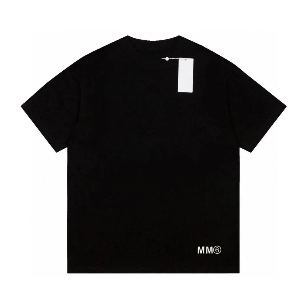 MM6 Maison Margiela T-Shirts Numbered logo print short-sleeve T-shirt — 2