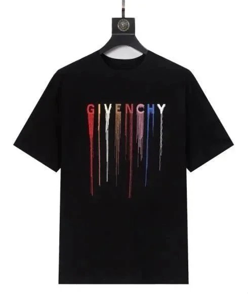Givenchy T-Shirts Short-Sleeve Crewneck Logo T-Shirt — 20