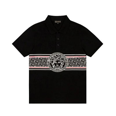 Versace Medusa Greek Key Polo Shirt [13 styles]