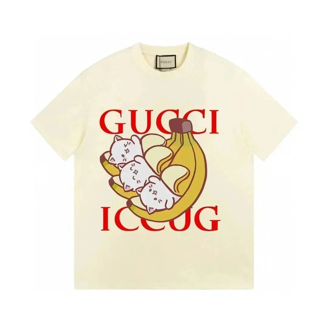 Gucci T-Shirts Logo Graphic — 40