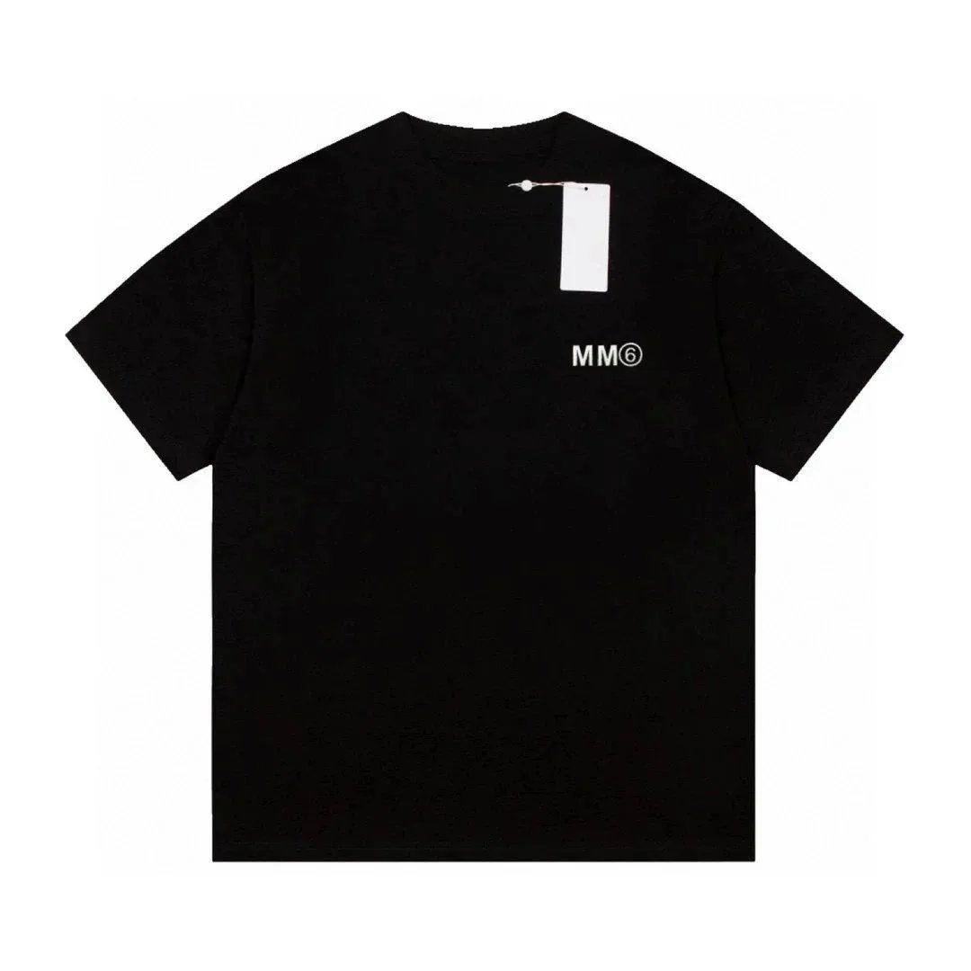 MM6 Maison Margiela T-Shirts Numbered logo print short-sleeve T-shirt image 3