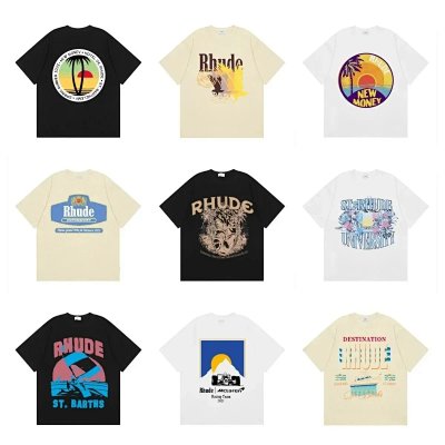 Rhude Graphic T-Shirts [40 styles]