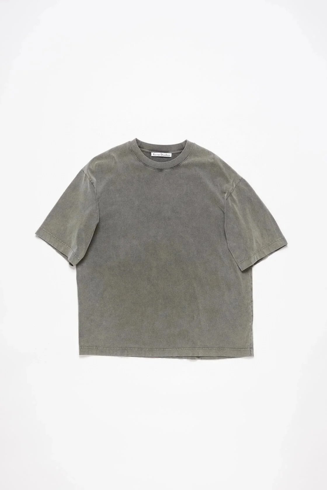 Acne Studios T-Shirts Face Patch Oversized T-Shirt — 19