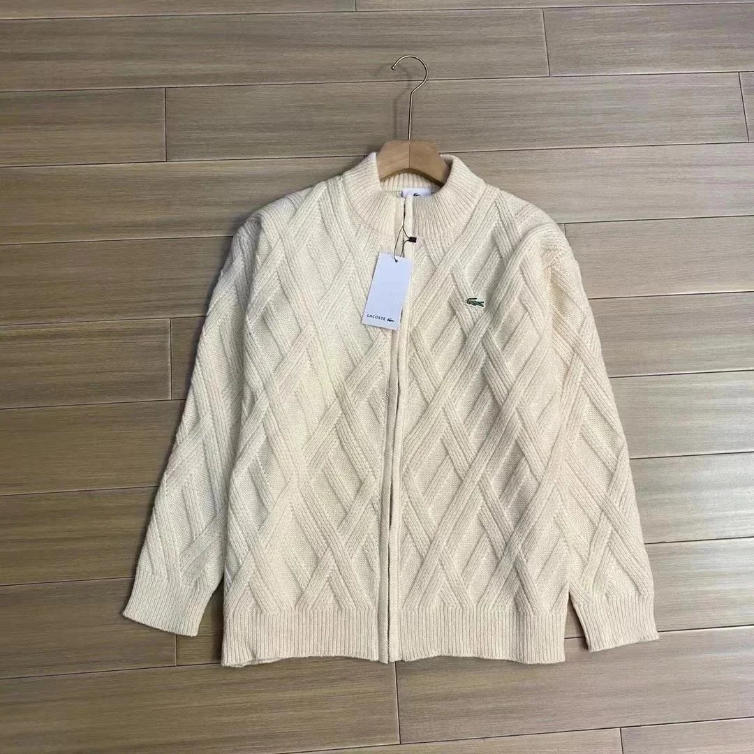 Lacoste Knitwear Crewneck crocodile-logo sweater — 22