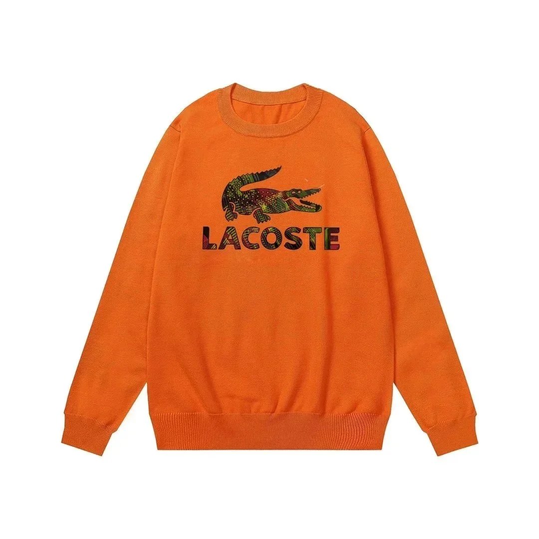 Lacoste Knitwear Crewneck crocodile-logo sweater — 24