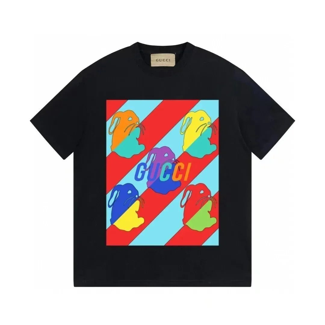 Gucci T-Shirts Logo Graphic image 12