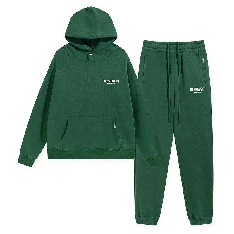REPRESENT Classic Hoodie and Jogger Pants Set [10 styles]