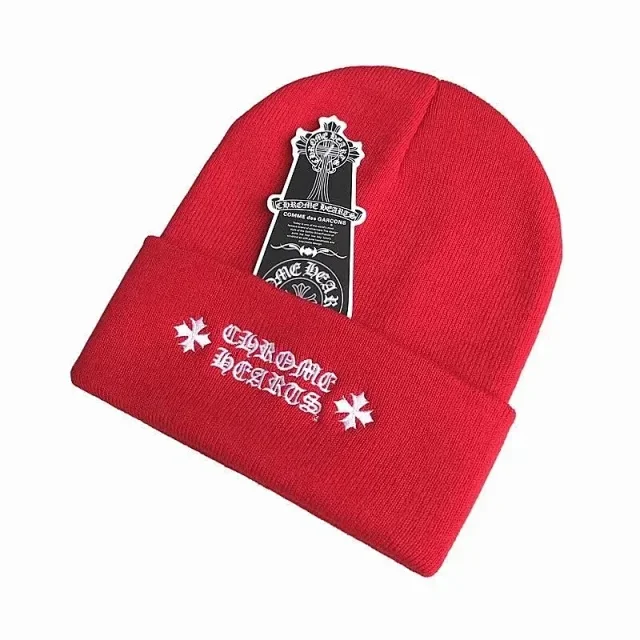 Chrome Hearts Hats Embroidered cross-motif beanie product detail image 17
